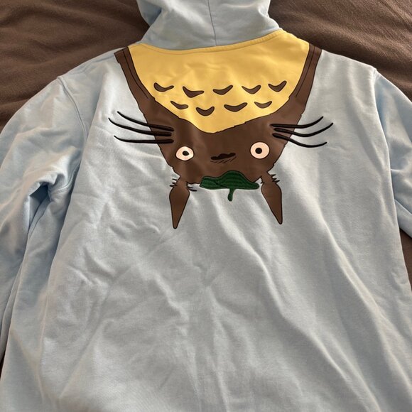 Loewe x Ghibli - Totoro Light Blue Hoodie Sweater - Picture 6 of 7